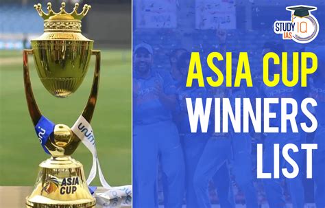 asia cup result|Asia Cup Winners List Year Wise .